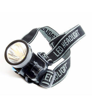 Torcia Lampada Frontale A Led Ricaricabile Antipioggia Pesca Caccia Ciclismo         