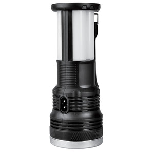 Trade Shop - Torcia Lampada Lanterna A Led Smd Ricaricabile Energia Pannello Solare Yj-2881t -