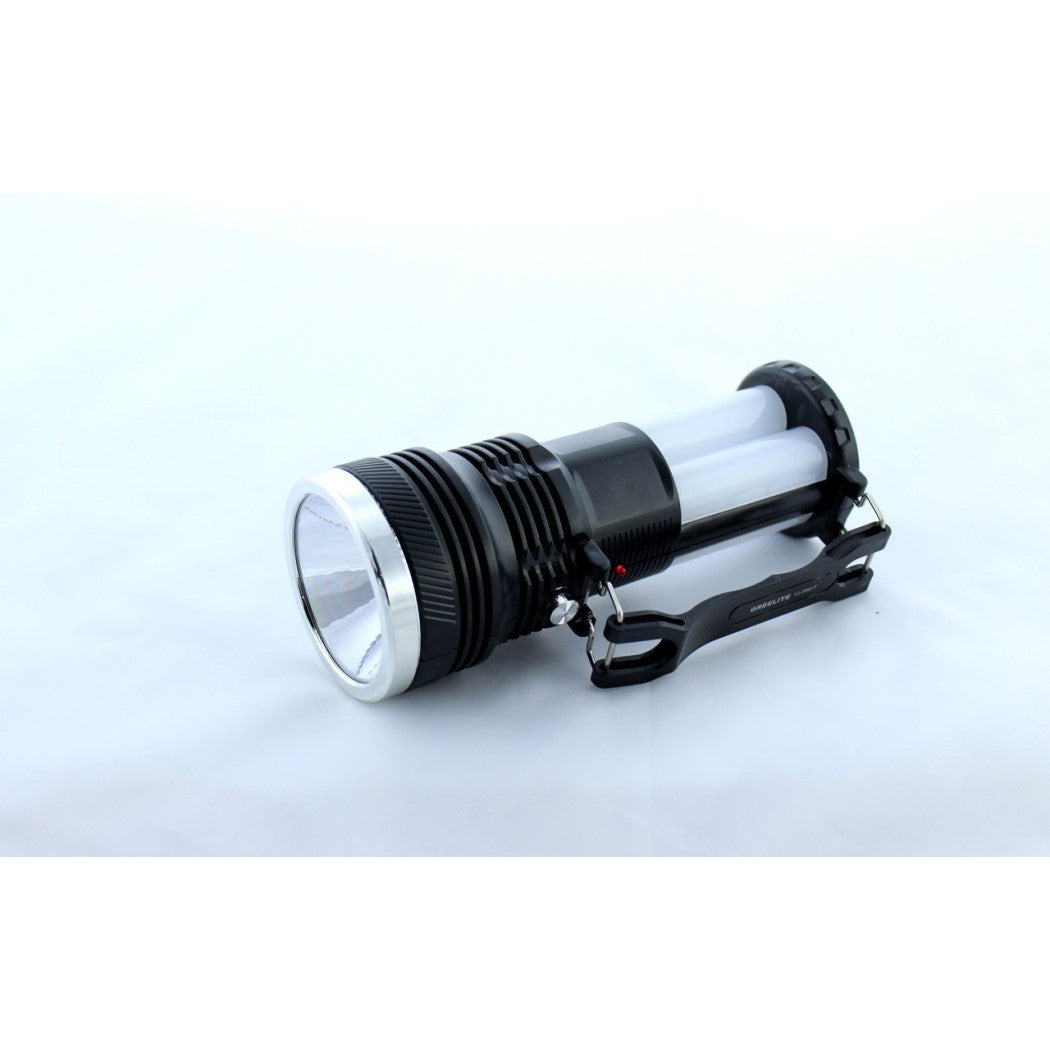 Trade Shop - Torcia Lampada Lanterna A Led Smd Ricaricabile Energia Pannello Solare Yj-2881t -