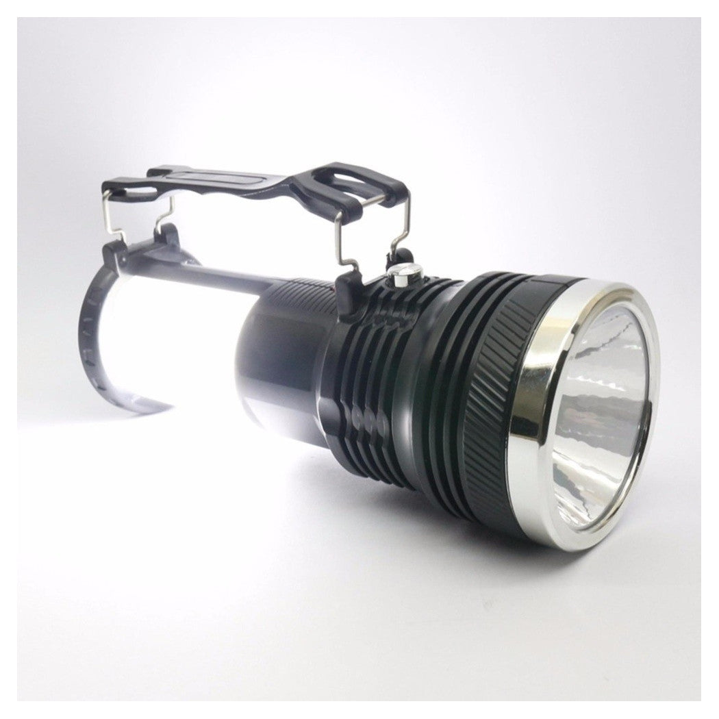 Trade Shop - Torcia Lampada Lanterna A Led Smd Ricaricabile Energia Pannello Solare Yj-2881t -