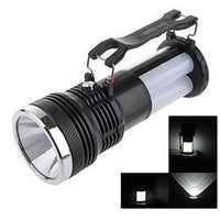 Trade Shop - Torcia Lampada Lanterna A Led Smd Ricaricabile Energia Pannello Solare Yj-2881t -