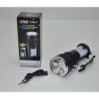 Trade Shop - Torcia Lampada Lanterna A Led Smd Ricaricabile Energia Pannello Solare Yj-2881t -