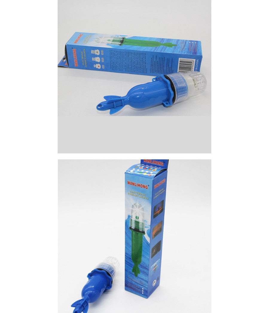 Torcia Lampada Luce Led Emergenza Per Barche Mare Galleggiante Segnalazione         