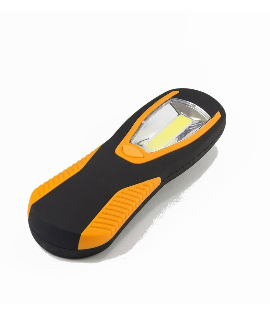 Torcia Lampada Portatile A Led Cob Striscia Led Cob Calamitata Con Gancio 3 Watt         