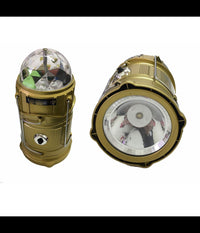 Torcia Lanterna Portatile Luce Discoteca Led Campeggio Gancio Luce Bianca Emergenza         