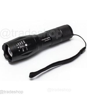 Torcia Led A Luce Bianca Solida 80000 W Ricaricabile Waterproof Supporto Bici         