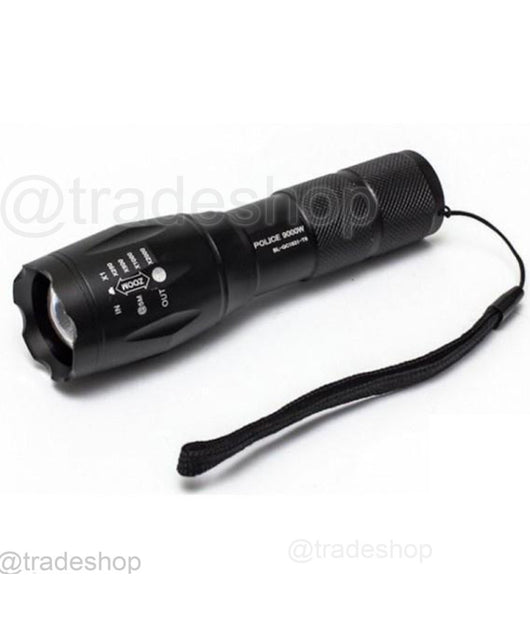 Torcia Led A Luce Bianca Solida 80000 W Ricaricabile Waterproof Supporto Bici         