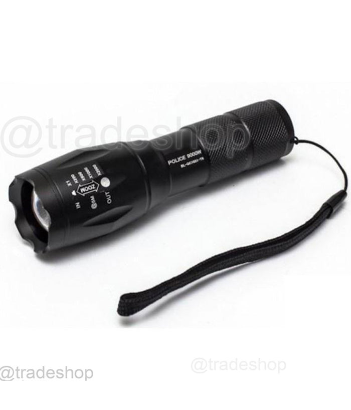 Torcia Led A Luce Bianca Solida 80000 W Ricaricabile Waterproof Supporto Bici         