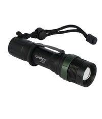 Torcia Led Cree Q5 Ricaricabile Per Casa Campeggio Escursioni Con Gancio Dt-2121         