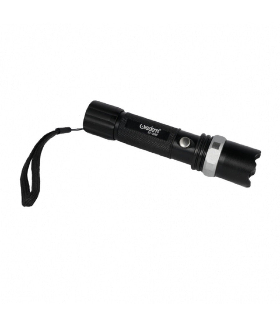 Torcia Led Cree T6 Ricaricabile Usb Auto Luminosita Regolabile Resistente Dt-2089         