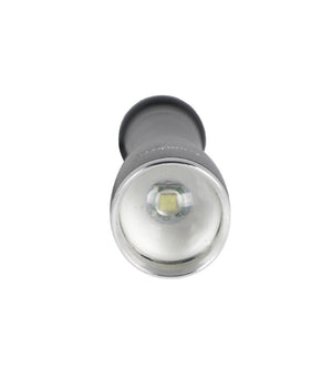 Trade Shop - Torcia Led Ricaricabile Luce Led Chip Xpe Luminosita Regolabile Gancetto Dt-2086 -
