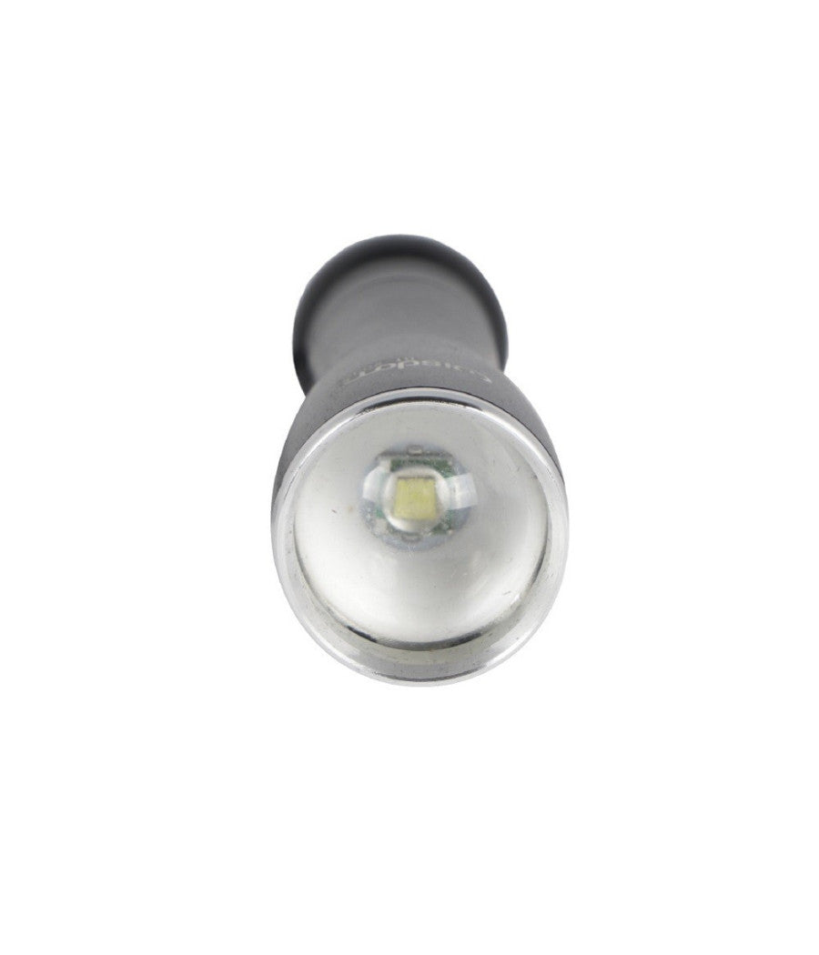 Trade Shop - Torcia Led Ricaricabile Luce Led Chip Xpe Luminosita Regolabile Gancetto Dt-2086 -