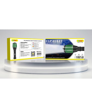 Torcia Led Ultra Luminosa Ricaricabile Usb Impermeabile Ipx6 Escursioni Q-5105         