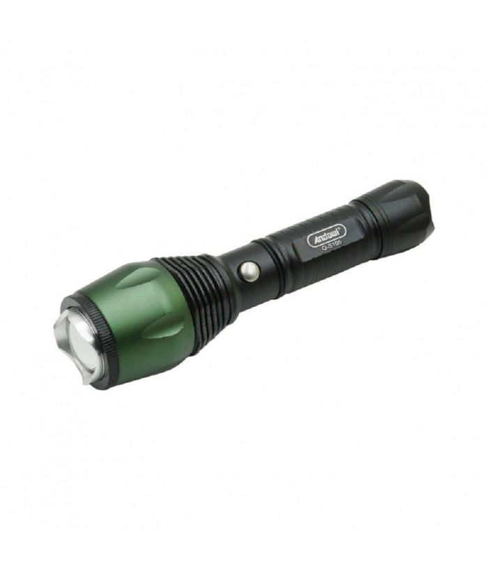 Torcia Led Ultra Luminosa Ricaricabile Usb Impermeabile Ipx6 Escursioni Q-5105         