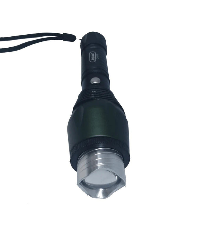 Torcia Led Ultra Luminosa Ricaricabile Usb Impermeabile Ipx6 Escursioni Q-5105         