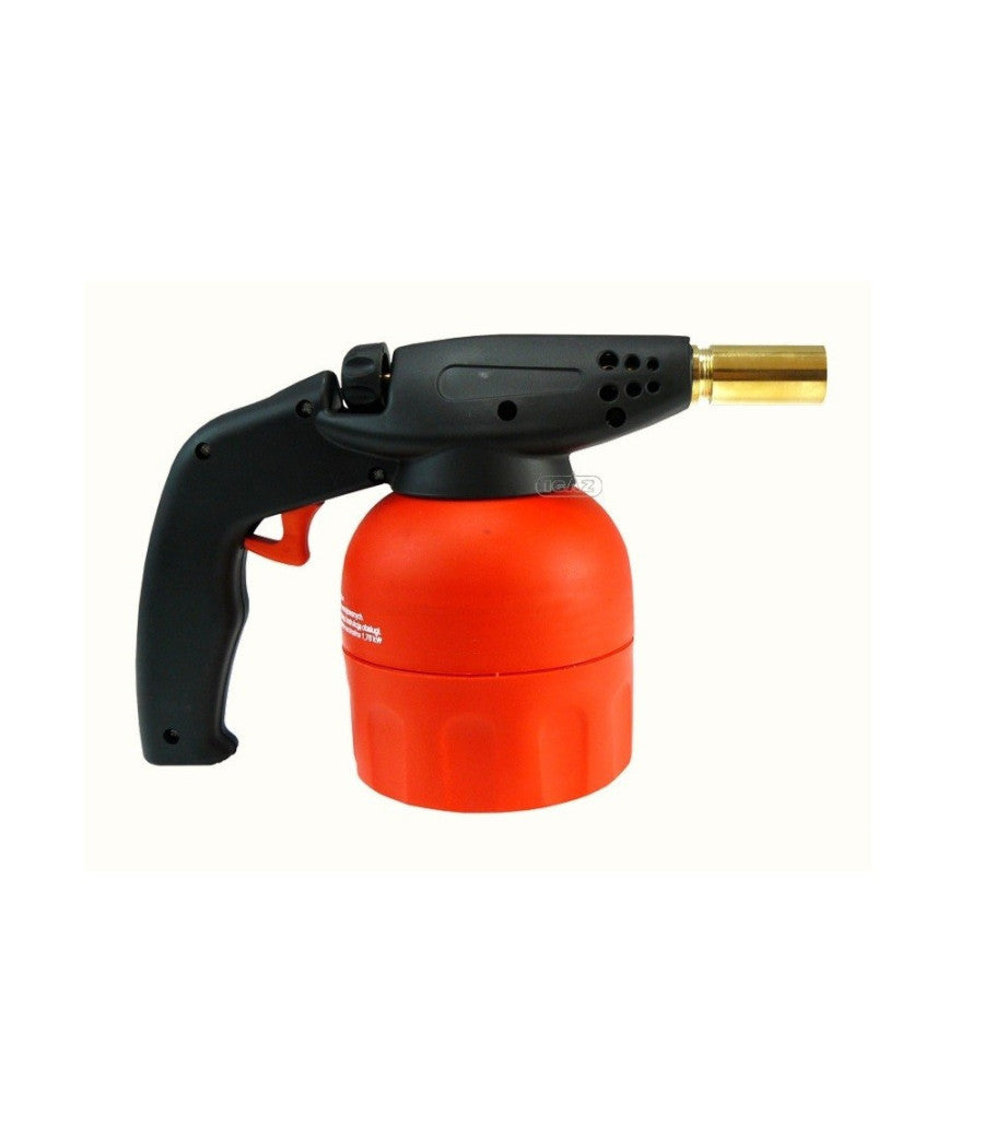 Torcia Saldatore Bruciatore Cannello Ricaricabile Con Cartuccia A Gas Butano         