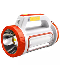 Torcia Solare Ricaricabile Usb A Led Multifunzione Con Luce Laterale Portatile         