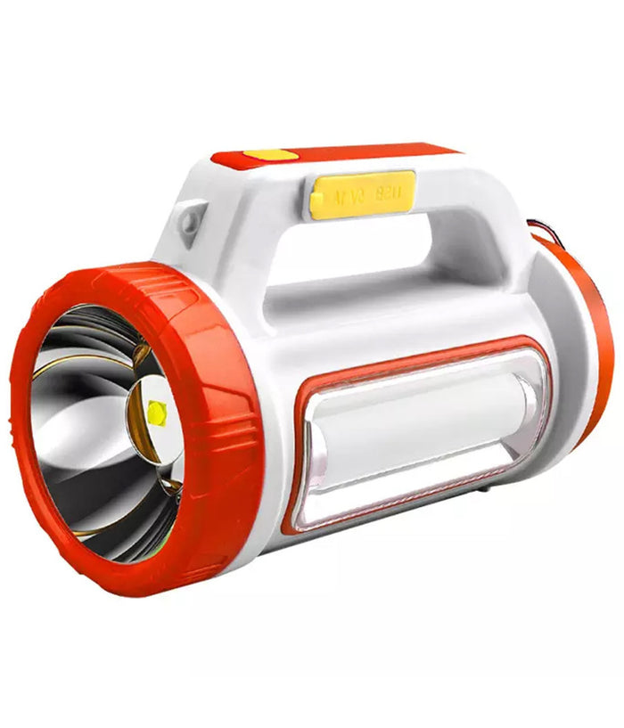 Torcia Solare Ricaricabile Usb A Led Multifunzione Con Luce Laterale Portatile         