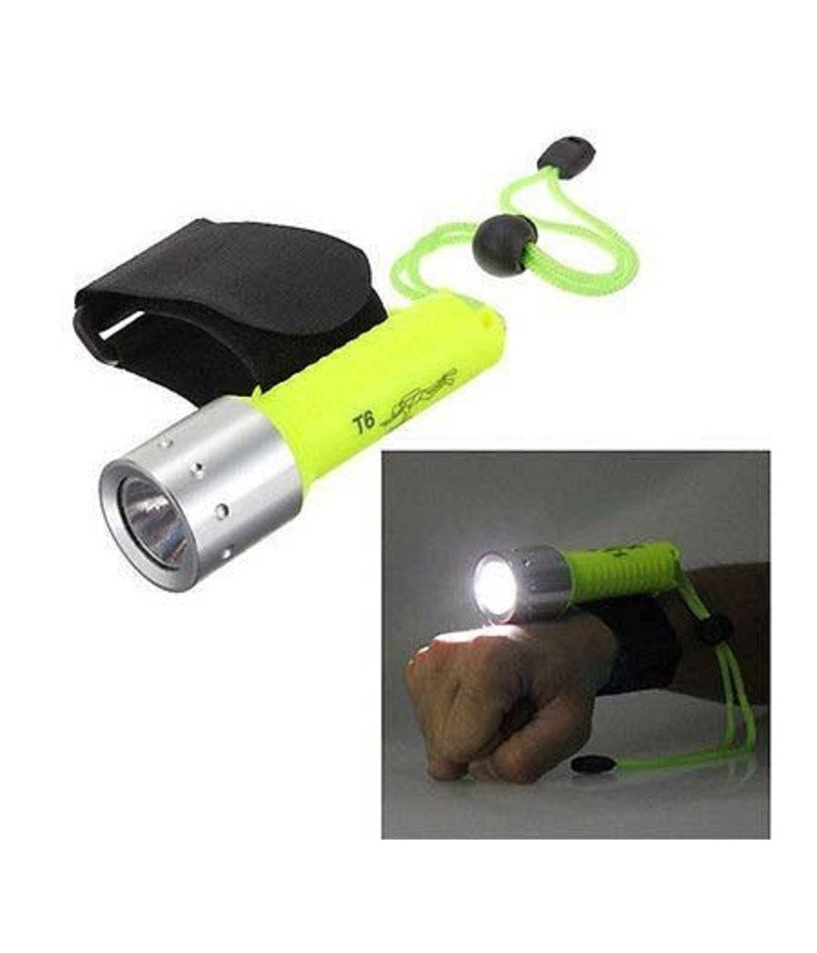 Torcia Subacquea Impermeabile Led 200-800 Lumen Cree Sub Luce Lampada         