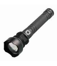 Torcia Tattica/militare Led Cree T6 Ricaricabile Zoom Doppia Batteria A89-p70         