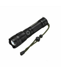 Torcia Tattica/militare Led Cree T6 Ricaricabile Zoom Doppia Batteria A90-p50         