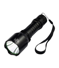 Torcia Waterproof Led Cree T6 Ricaricabile Con Caricabatteria Anti Congelamento         
