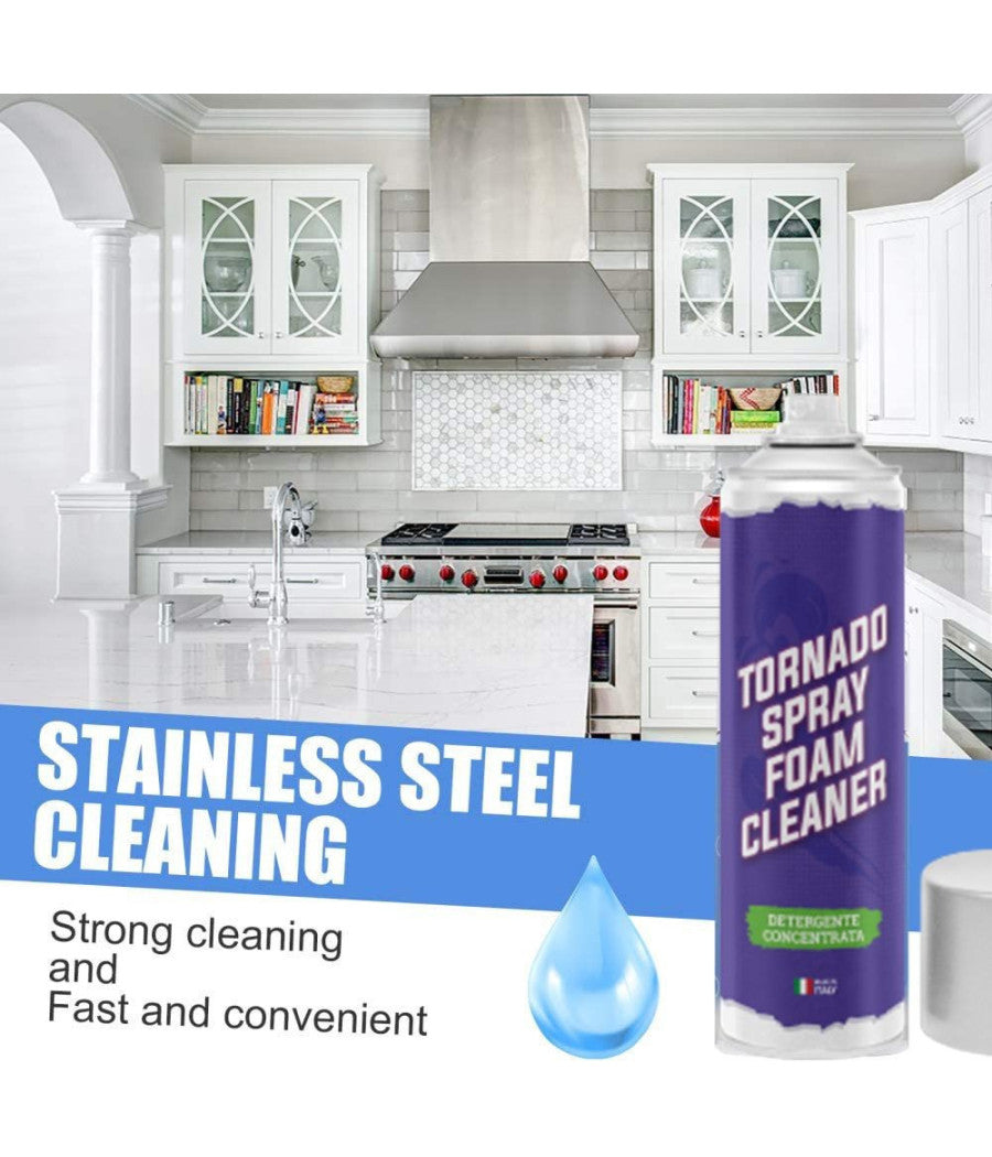 Tornado Spray Bomboletta Spray Schiuma Magica Detergente Per La Pulizia Di Tutto         
