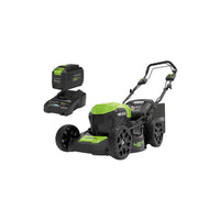 Tosaerba semovente 48 V 46 cm 3-in-1 con batteria 4 Ah – giardini 350 m² – Greenworks