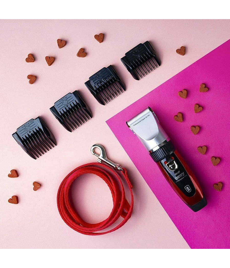 Tosatore Tosatrice Cani Gatti Animali Rasoio Elettrico Professionale Ricaricabile         