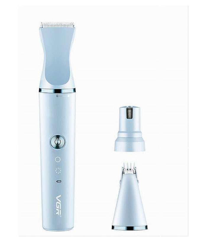 Tosatrice Cani Di Piccola Taglia Con 3 Teste Kit Toelettatura Basso Rumore V-205         