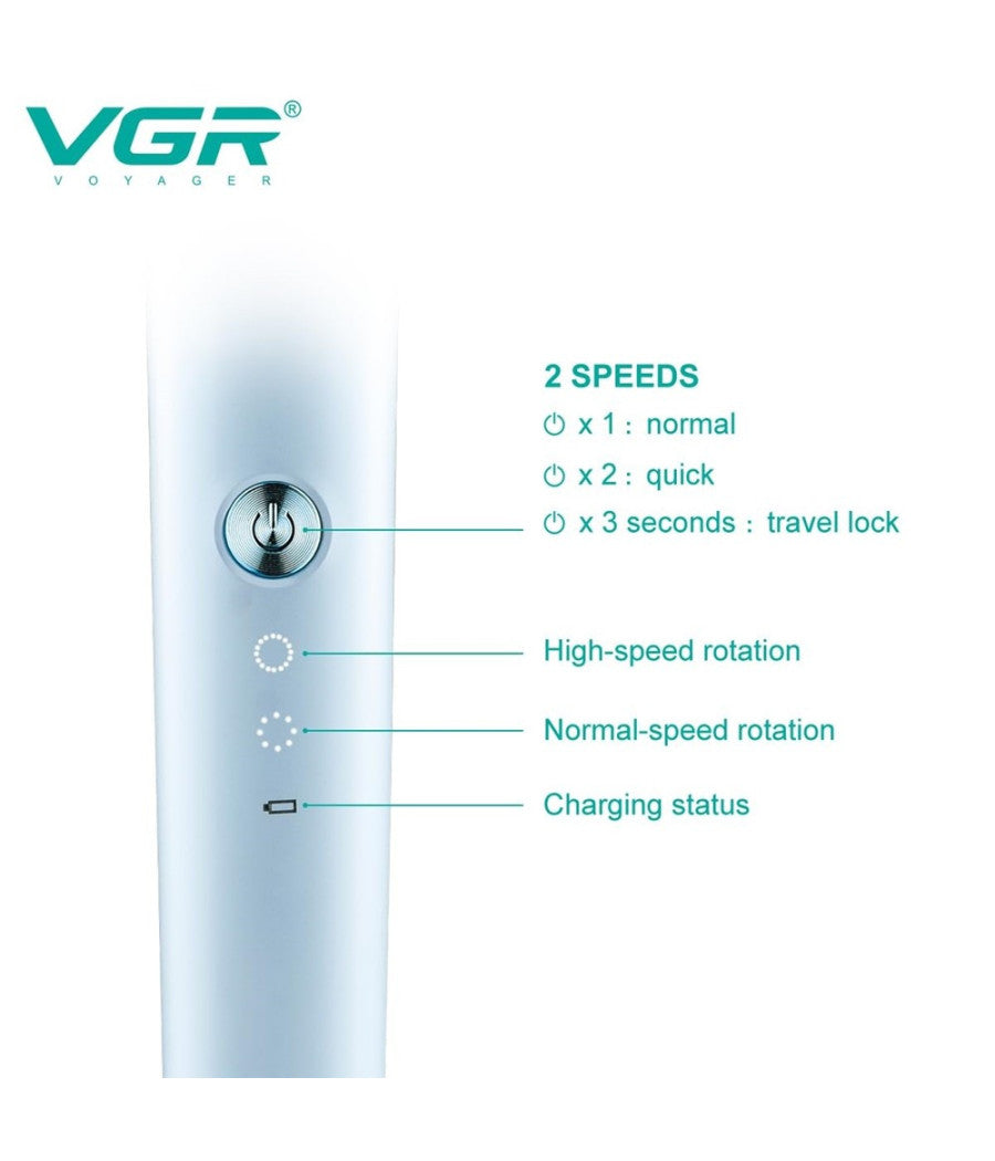 Tosatrice Cani Di Piccola Taglia Con 3 Teste Kit Toelettatura Basso Rumore V-205         
