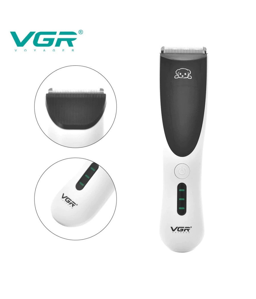 Tosatrice Per Animali Elettrico Ricaricabile Usb A Batteria Professionale V-232         