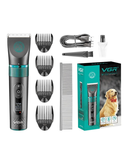 Tosatrice Professionale Animali Display Digitale Impermeabile Senza Fili V-209         