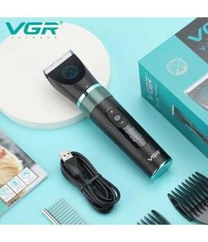 Tosatrice Professionale Animali Display Digitale Impermeabile Senza Fili V-209         