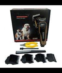 Trade Shop - Tosatrice Professionale Per Cani Animali Domestici Ricaricabile Cordless Gm-6063 -