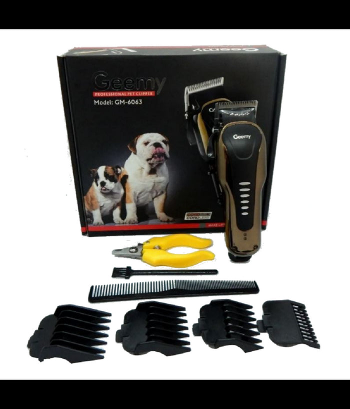 Trade Shop - Tosatrice Professionale Per Cani Animali Domestici Ricaricabile Cordless Gm-6063 -