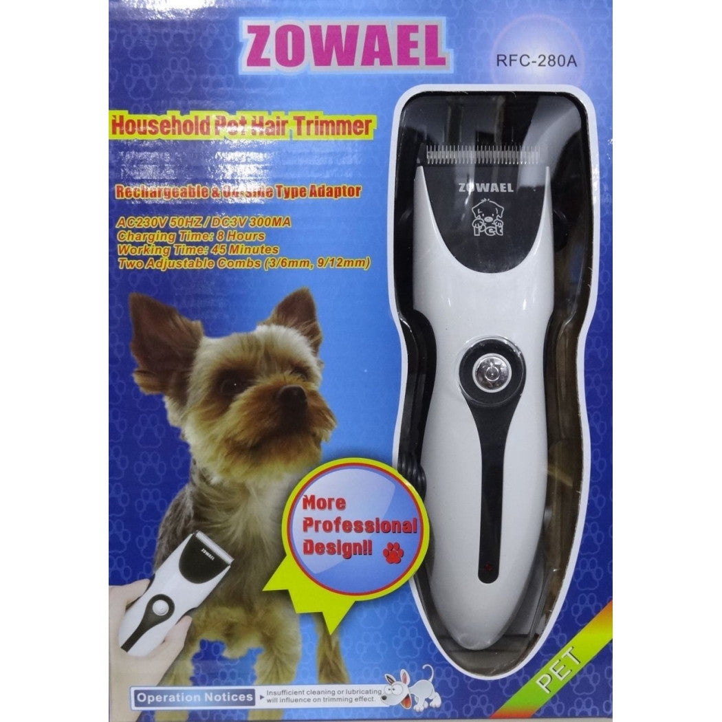 Trade Shop - Tosatrice Rasoio Animali Domestici Taglia Pelo Elettrico Zowael Rcf-280a -