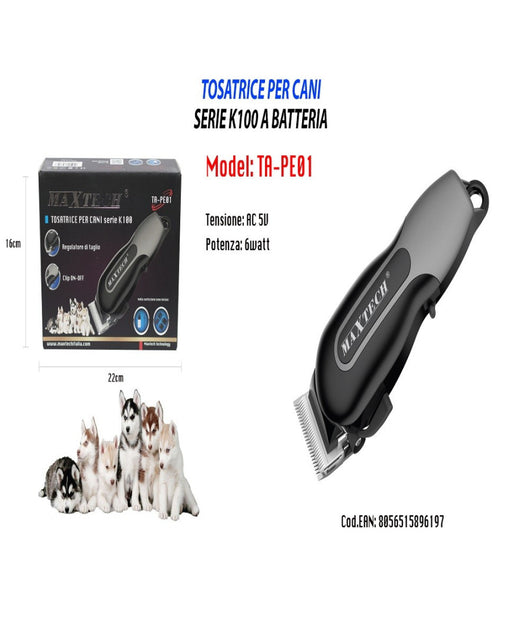 Tosatrice Rasoio Per Cani Per Il Taglio Del Pelo Serie K100 Ta-pe01         