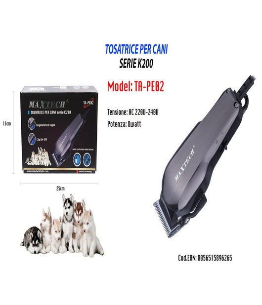 Tosatrice Rasoio Per Cani Taglio Del Pelo Cane Serie K200 Ta-pe02         