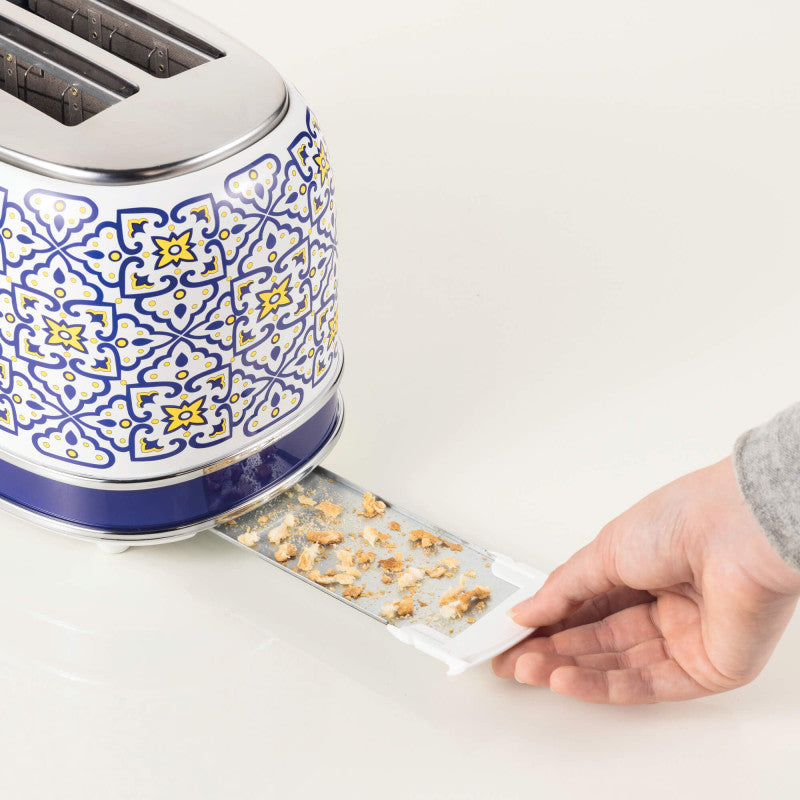 Tostapane 810W - 2 fette - 6 livelli di doratura - Espulsione automatica