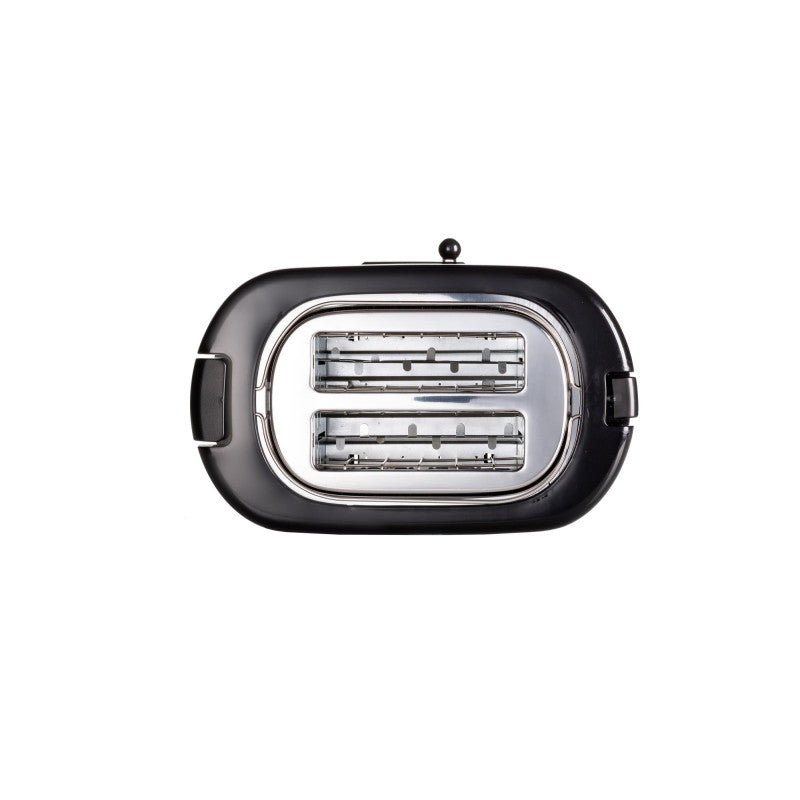 Tostapane con Pinze per 2 fette - 9 Gradi di Doratura - 700 Watt - Nero