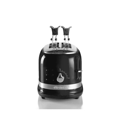 Tostapane Moderna con Pinze - 6 Gradi di Doratura - Scongelamento - Nero