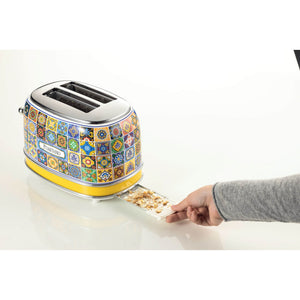 Tostapane Positano 810W - 2 fette - 6 livelli di doratura - Espulsione automatica