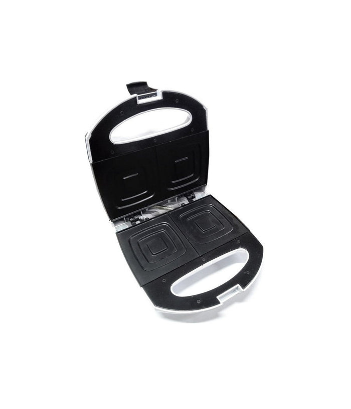 Tostiera Elettrica Da 750w Macchina Piastra Per Fare Sandwich Toast 3708 Doppio         