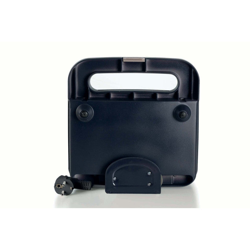 Tostiera per toast, sandwich e panini 750W, piastre fisse grill, rivestimento antiaderente - Dark & Sahara Grey