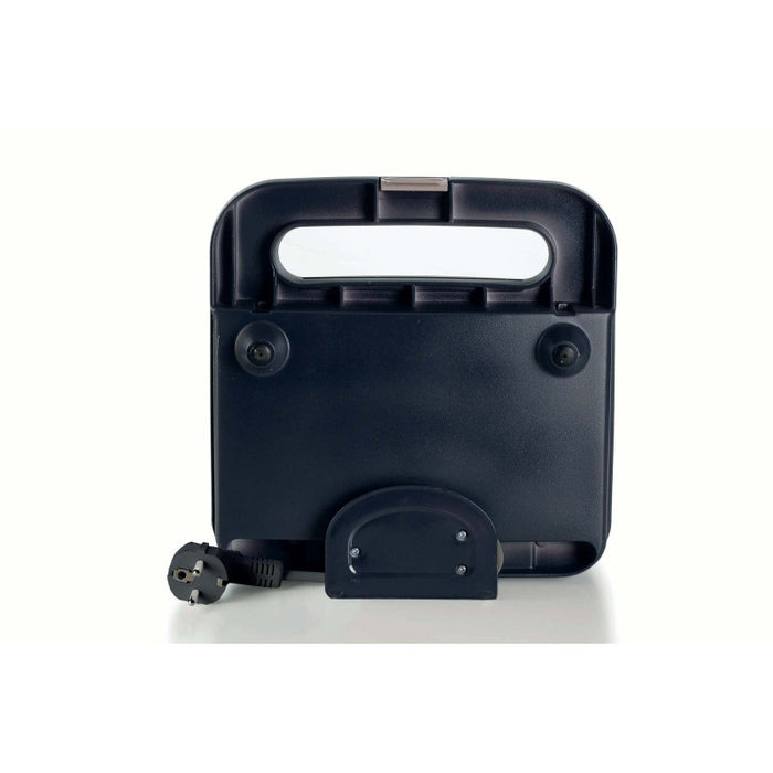 Tostiera per toast, sandwich e panini 750W, piastre fisse grill, rivestimento antiaderente - Dark & Sahara Grey