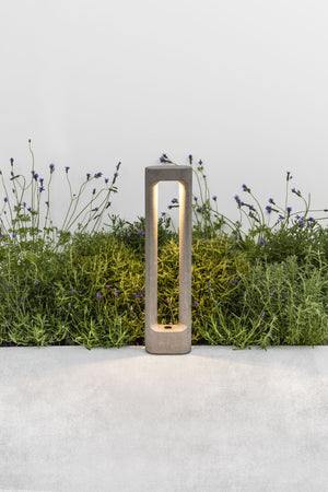 TOTEM 611 3000k, Paletto in Cemento per Esterni, Faro Barcelona