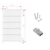 Box per cani da esterno zincatura elettrolitica 200x200x altezza 180 centimetri