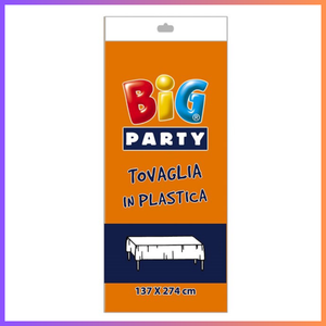 Set 2 tovaglia plastica arancione party festa di compleanno halloween pasqua buffet tovaglie antimacchia