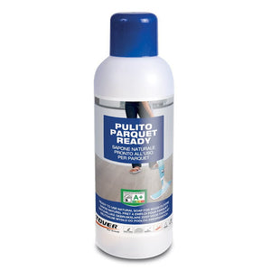 PULITO PARQUET READY LT. 1 sapone naturale con cere a PH neutro deterge e protegge